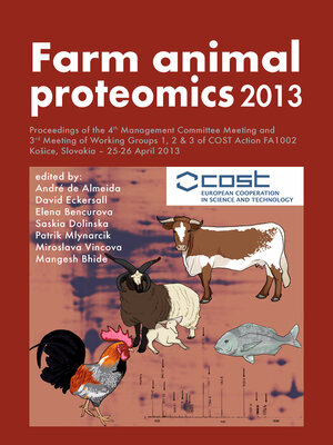 cover image of Farm animal proteomics 2013